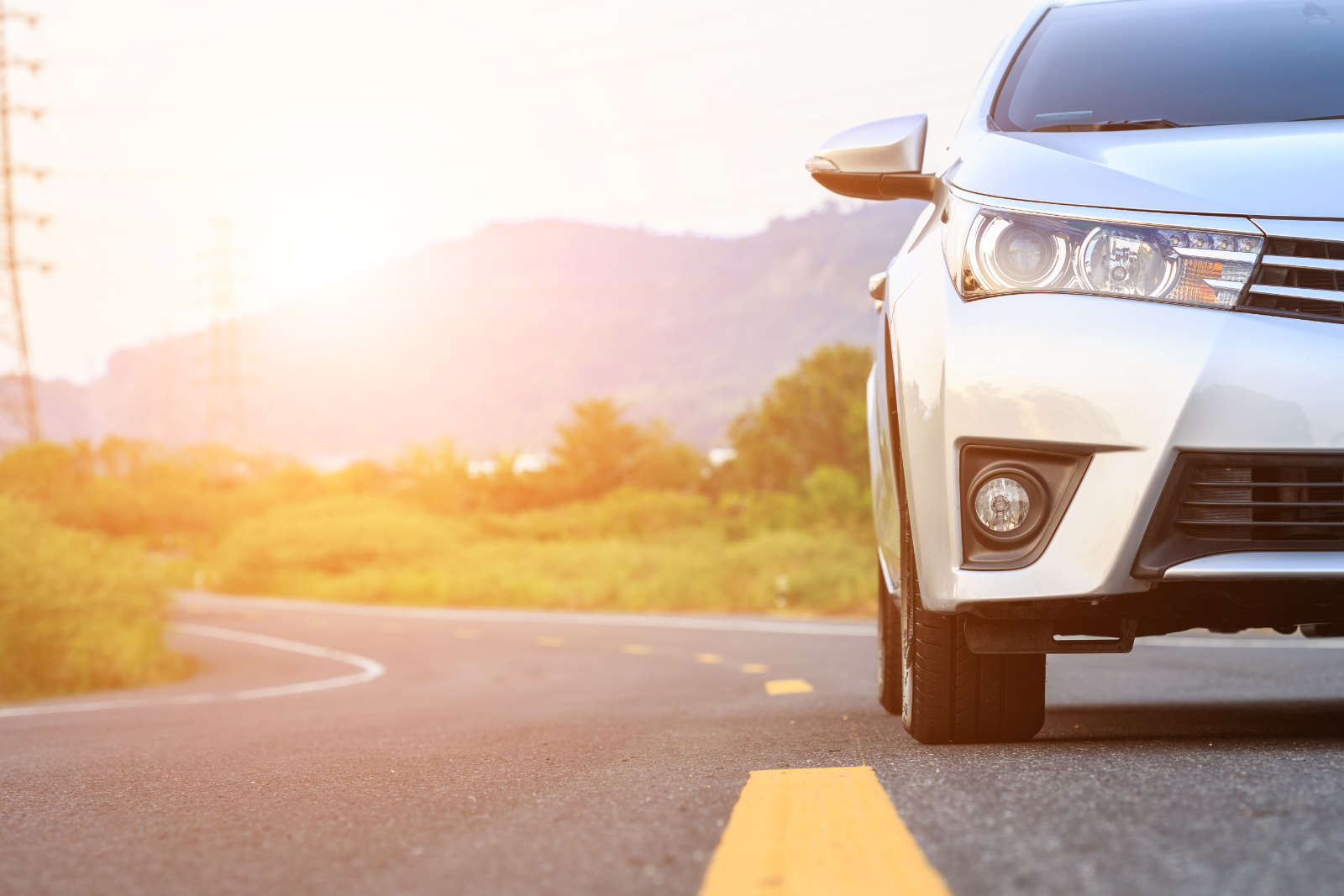 Comfort sedan for city and airport travel